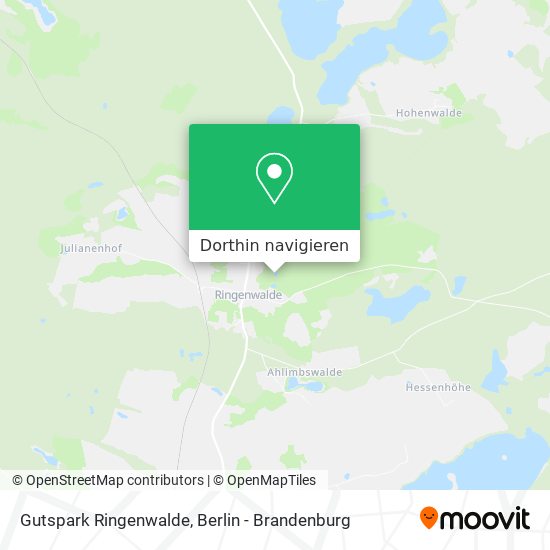 Gutspark Ringenwalde Karte