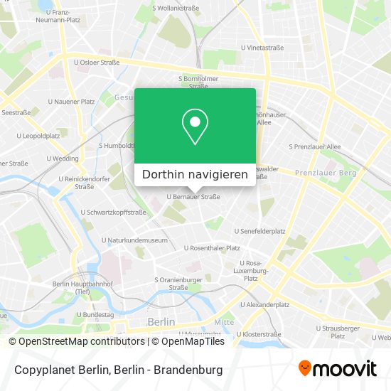 Copyplanet Berlin Karte