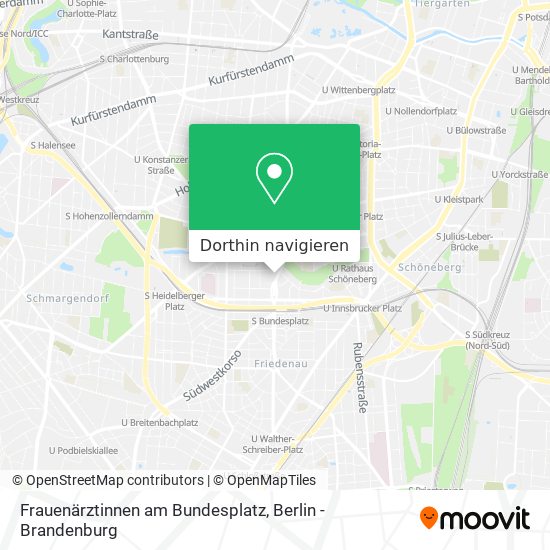 Frauenärztinnen am Bundesplatz Karte