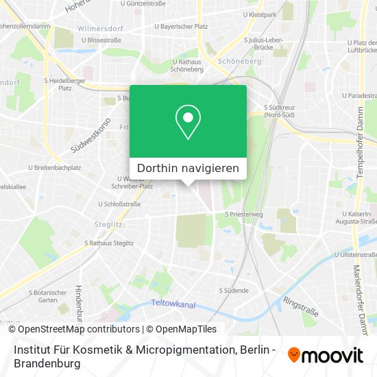 Institut Für Kosmetik & Micropigmentation Karte