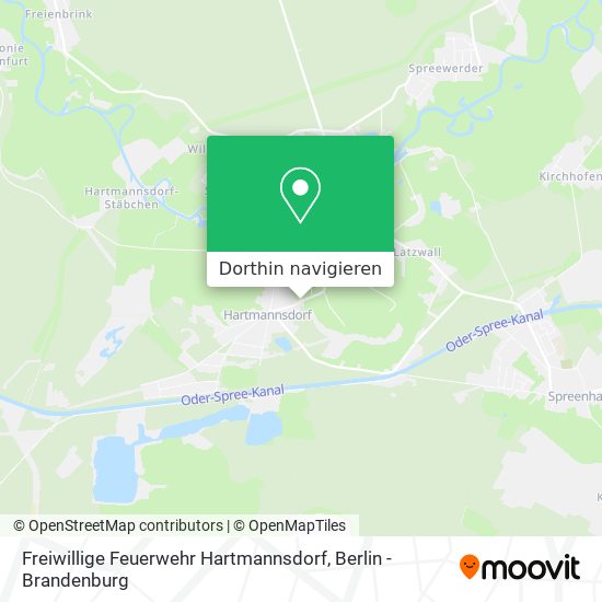 Freiwillige Feuerwehr Hartmannsdorf Karte