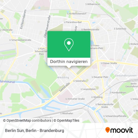 Berlin Sun Karte