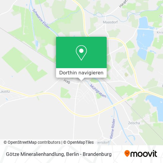 Götze Mineralienhandlung Karte