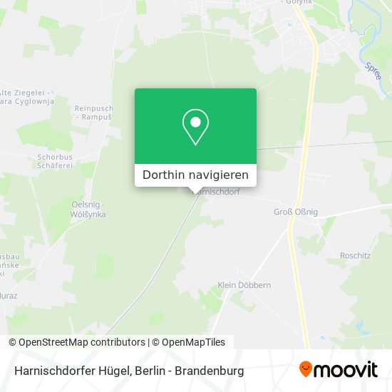 Harnischdorfer Hügel Karte