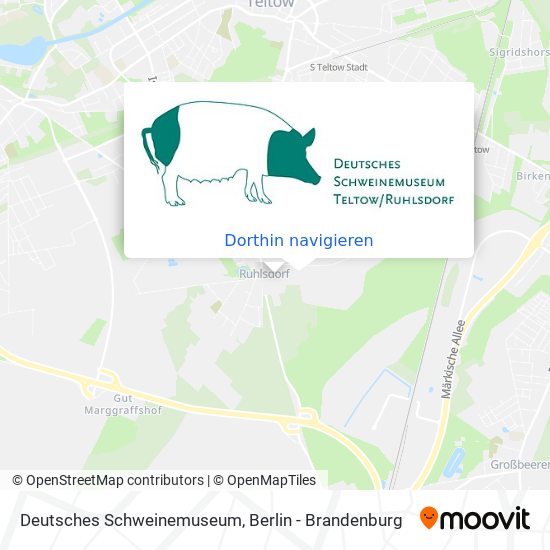 Deutsches Schweinemuseum Karte