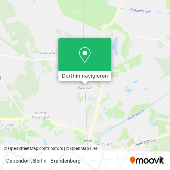 Dabendorf Karte
