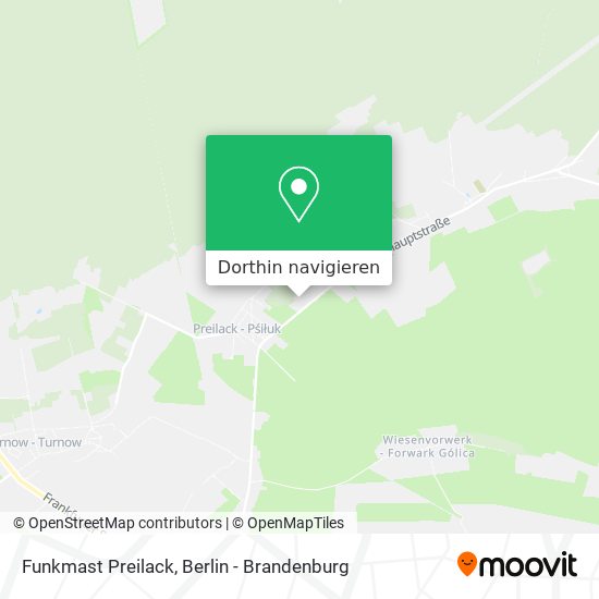 Funkmast Preilack Karte