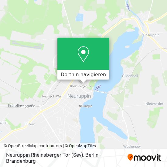Neuruppin Rheinsberger Tor (Sev) Karte