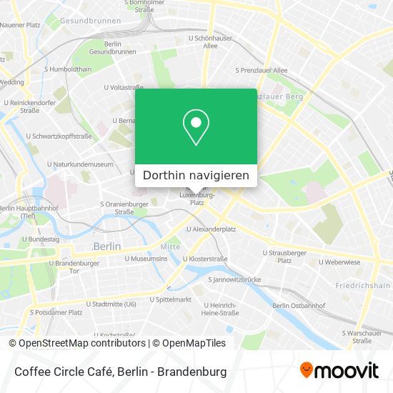 Coffee Circle Café Karte