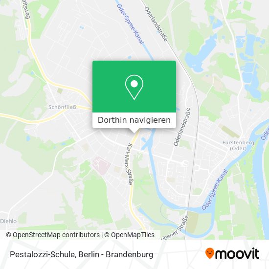 Pestalozzi-Schule Karte