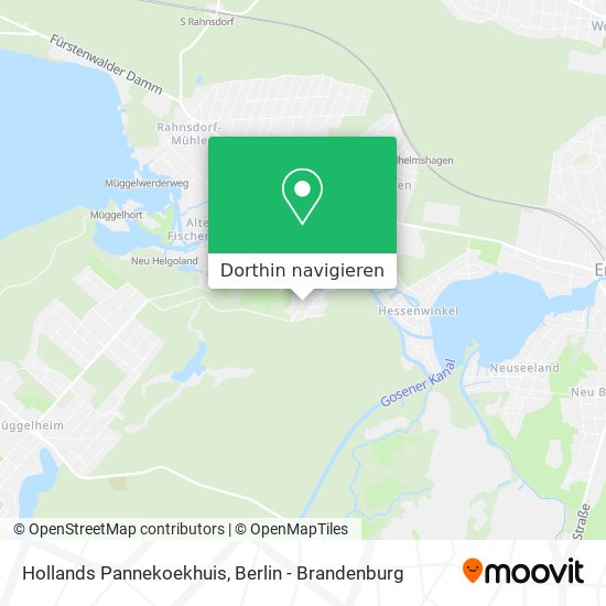 Hollands Pannekoekhuis Karte