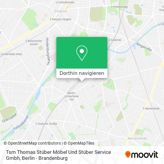 Tsm Thomas Stüber Möbel Und Stüber Service Gmbh Karte