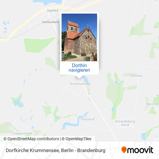Dorfkirche Krummensee Karte