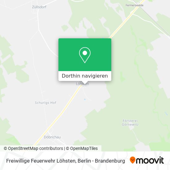 Freiwillige Feuerwehr Löhsten Karte