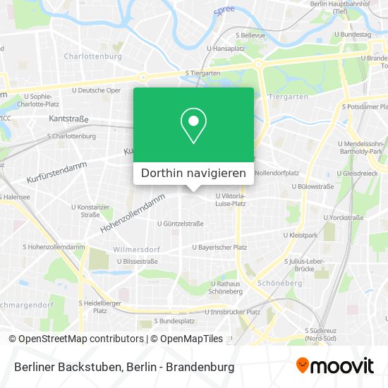 Berliner Backstuben Karte