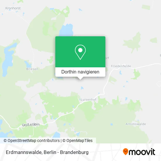 Erdmannswalde Karte