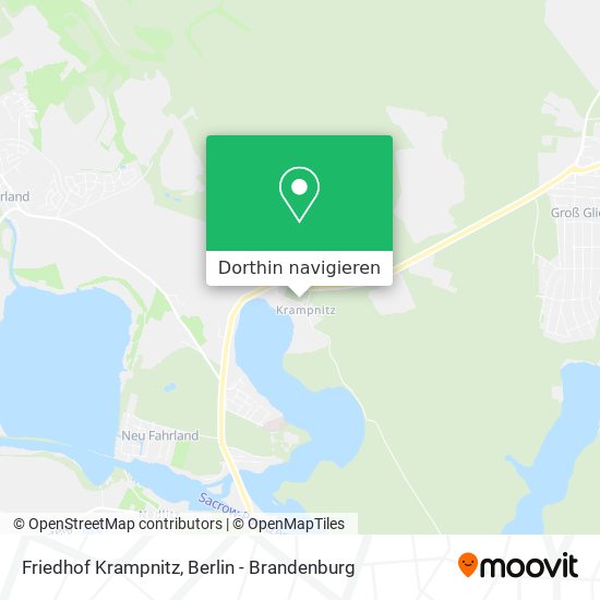 Friedhof Krampnitz Karte
