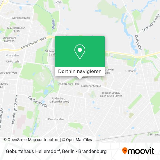 Geburtshaus Hellersdorf Karte