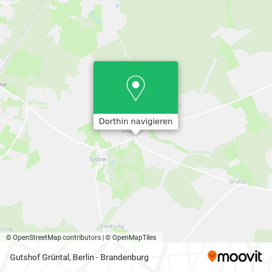 Gutshof Grüntal Karte