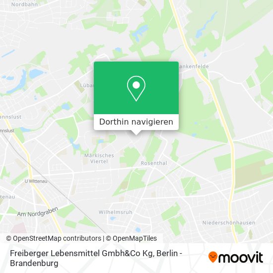 Freiberger Lebensmittel Gmbh&Co Kg Karte