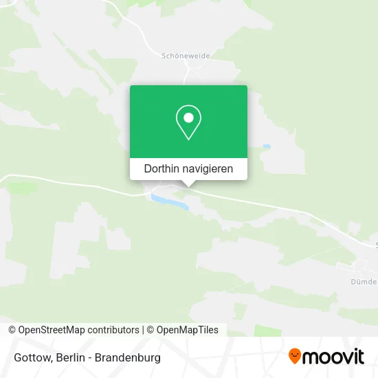 Gottow Karte
