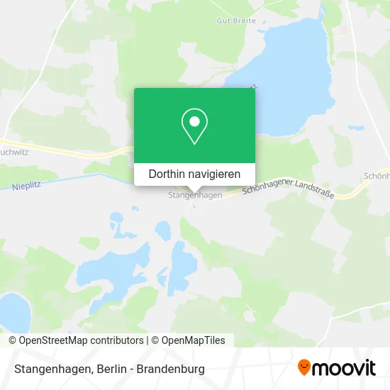 Stangenhagen Karte