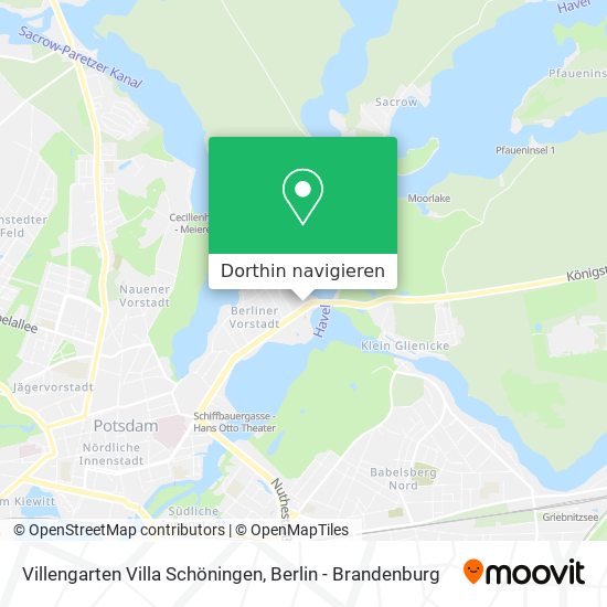 Villengarten Villa Schöningen Karte