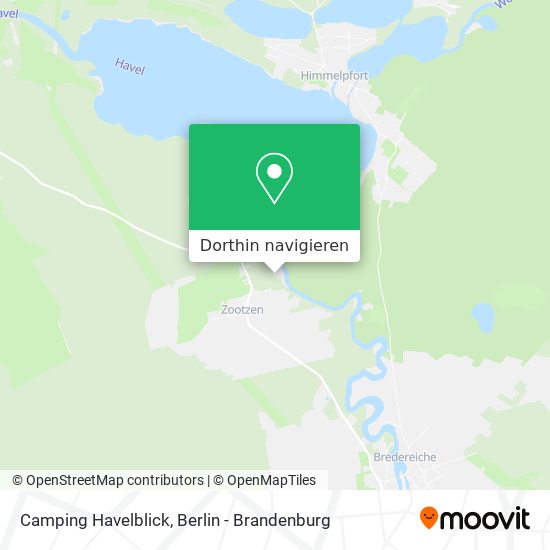 Camping Havelblick Karte