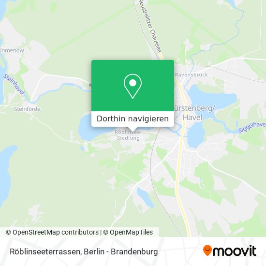 Röblinseeterrassen Karte