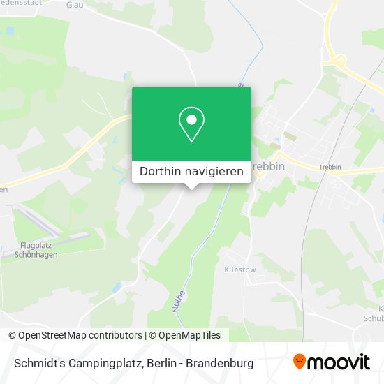 Schmidt's Campingplatz Karte