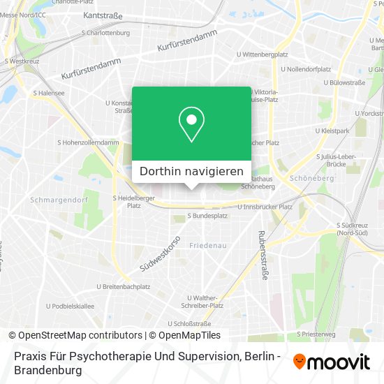 Praxis Für Psychotherapie Und Supervision Karte