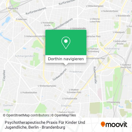 Psychotherapeutische Praxis Für Kinder Und Jugendliche Karte