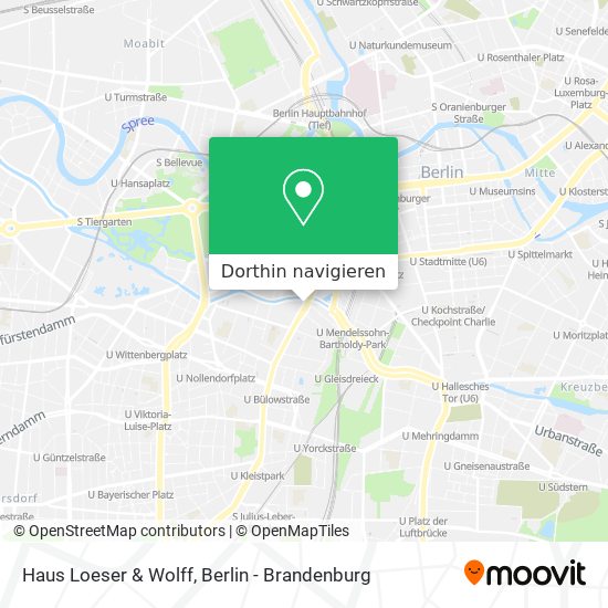 Haus Loeser & Wolff Karte