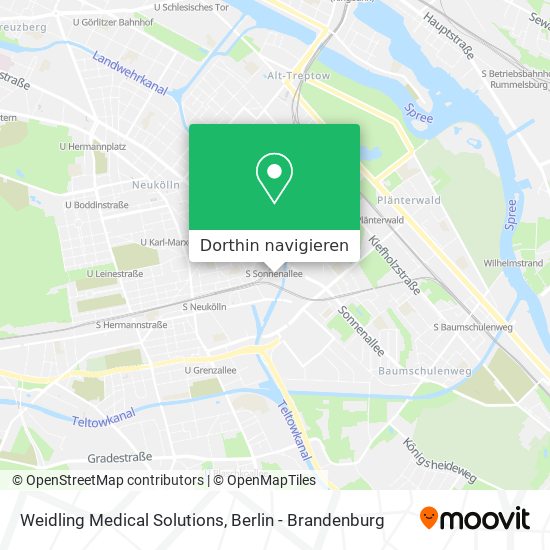 Weidling Medical Solutions Karte