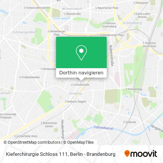 Kieferchirurgie Schloss 111 Karte