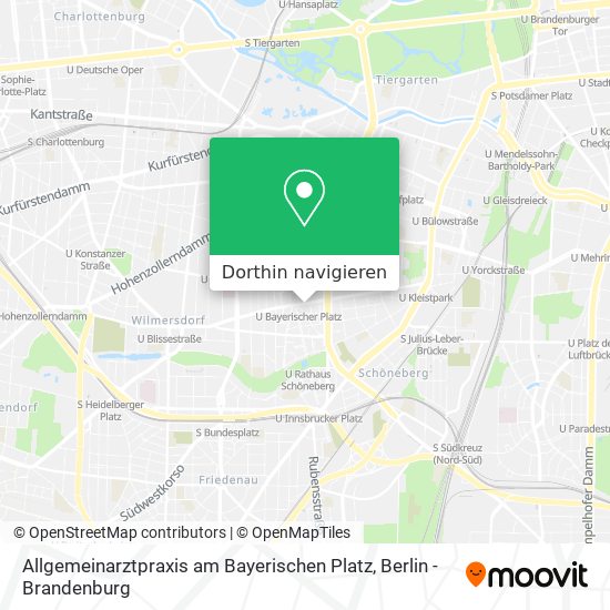 Allgemeinarztpraxis am Bayerischen Platz Karte