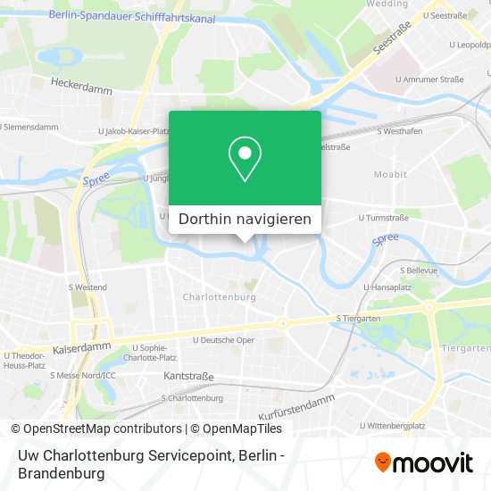 Uw Charlottenburg Servicepoint Karte