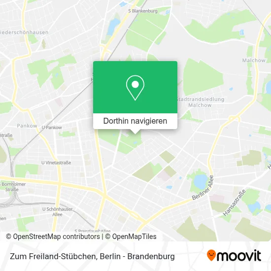 Zum Freiland-Stübchen Karte