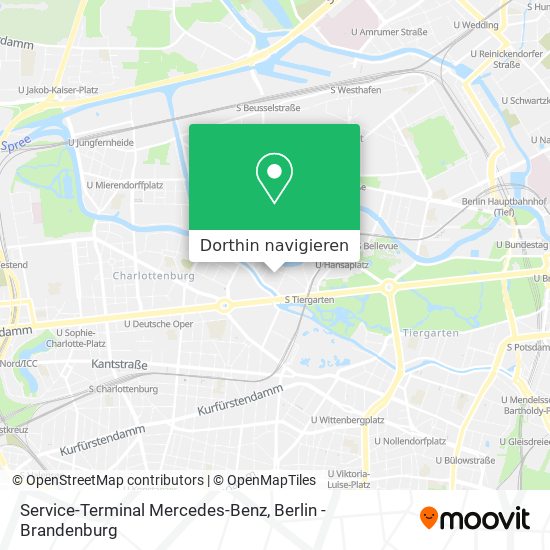 Service-Terminal Mercedes-Benz Karte