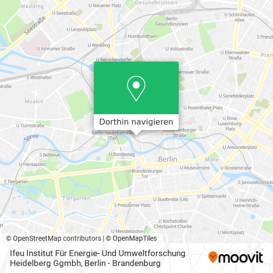 Ifeu Institut Für Energie- Und Umweltforschung Heidelberg Ggmbh Karte
