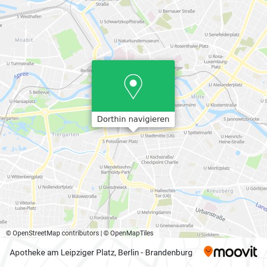 Apotheke am Leipziger Platz Karte