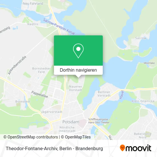Theodor-Fontane-Archiv Karte