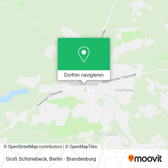 Groß Schönebeck Karte