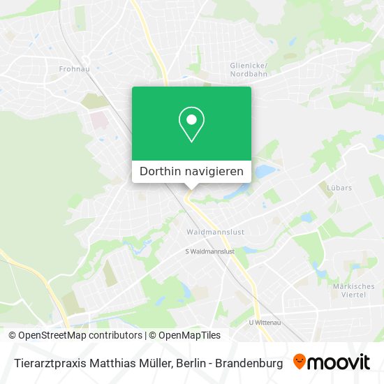 Tierarztpraxis Matthias Müller Karte