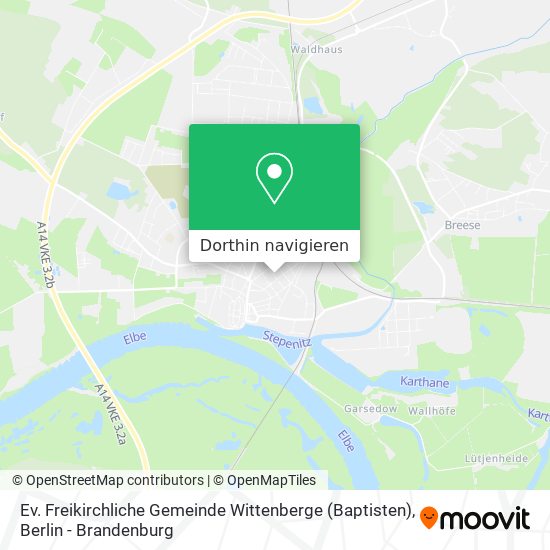 Ev. Freikirchliche Gemeinde Wittenberge (Baptisten) Karte