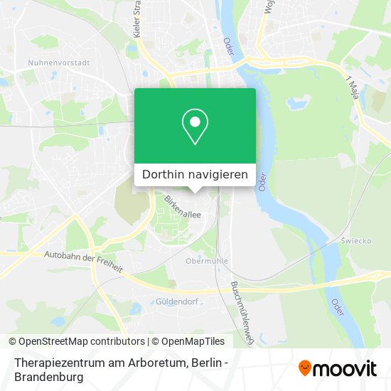 Therapiezentrum am Arboretum Karte