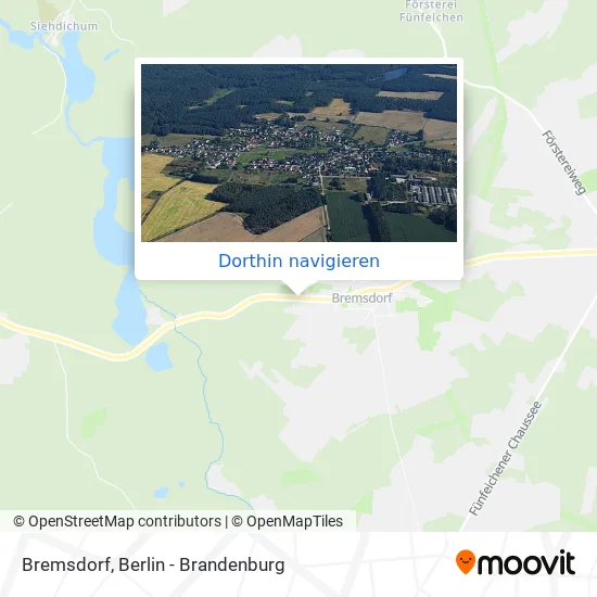Bremsdorf Karte