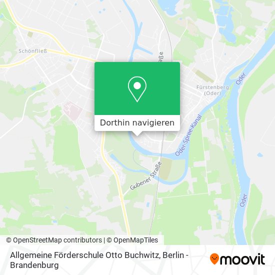 Allgemeine Förderschule Otto Buchwitz Karte