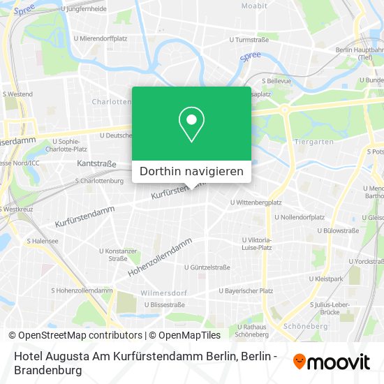 Hotel Augusta Am Kurfürstendamm Berlin Karte