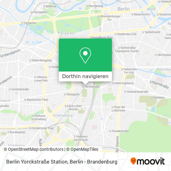 Berlin Yorckstraße Station Karte